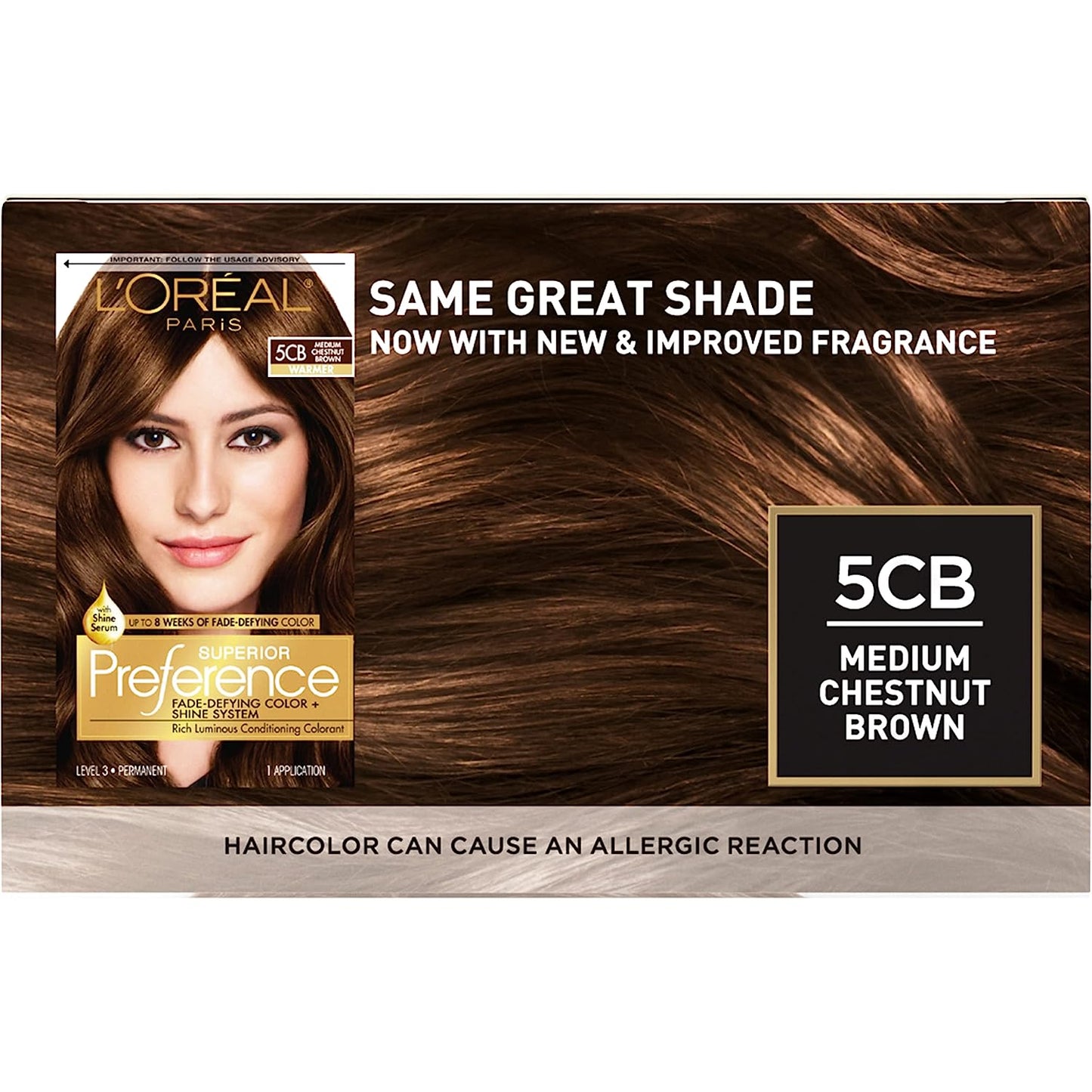 Loreal Paris Superior Preference Luminous Fade Defying Color Permanent Hair Color 1 Application
