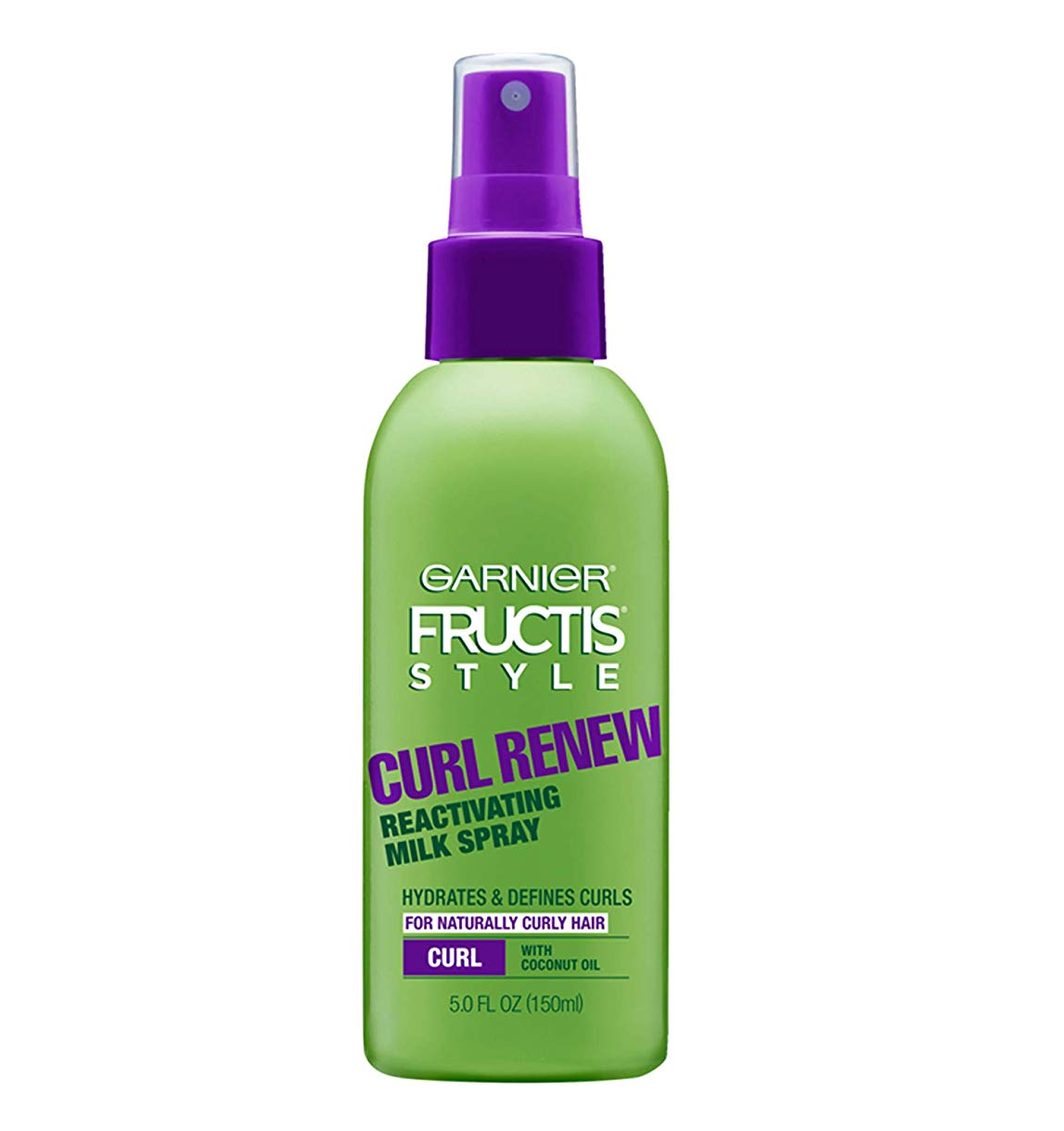 Garnier Fructis Style Curl Renew Reactivating Milk Spray For Curly Hair, 5 oz