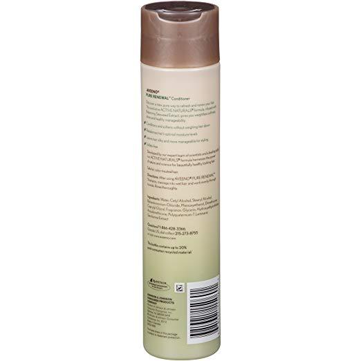 Aveeno Pure Renewal Hair Conditioner, Moisturizing Conditioner with Seaweed Extract, Sulfate-Free Formula, 10.5 Fl Oz