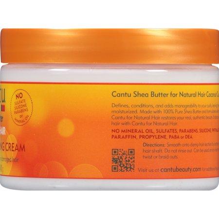 Cantu Shea Butter for Natural Hair Coconut Curling Cream 12 Oz