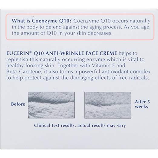 Eucerin Q10 Anti-Wrinkle Face Cream 1.7 oz (48 g)