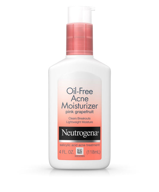 Neutrogena Oil-Free Acne Moisturizer Pink Grapefruit 4 fl.oz