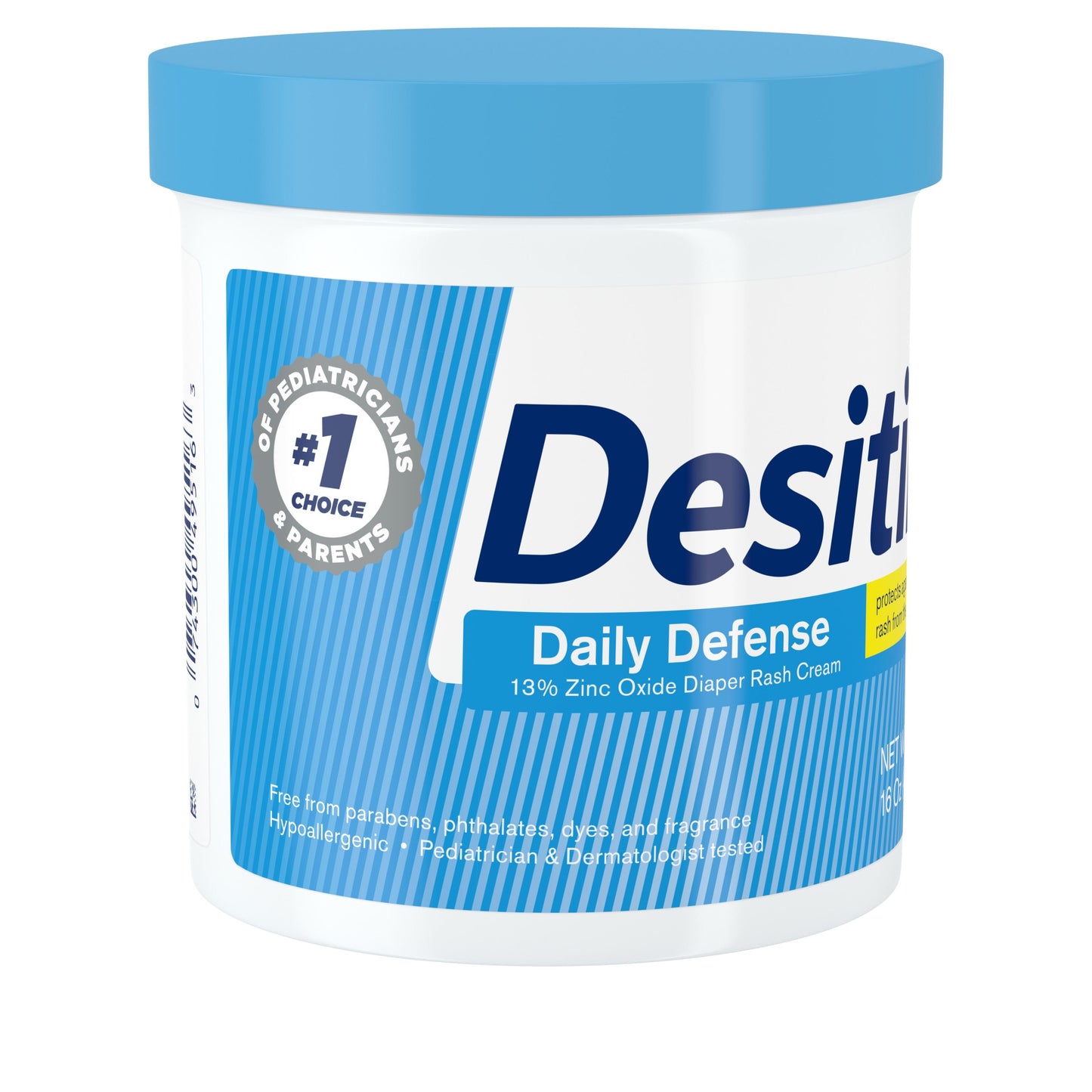 Desitin Daily Defense Baby Diaper Rash Cream with Zinc Oxide, 16 oz (454 g)