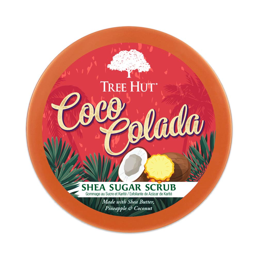 Tree Hut Shea Sugar Scrub Coco Colada, 18 oz (510 g)