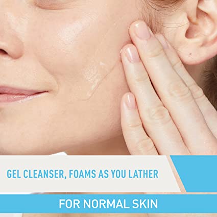 CeraVe Renewing SA Cleanser For Normal Skin Gently Cleanses & Exfoliates 16 Oz