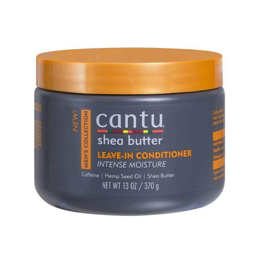 Cantu Shea Butter Men's Collection Leave-In Conditioner Intense Moisture, 13 oz. / 370g