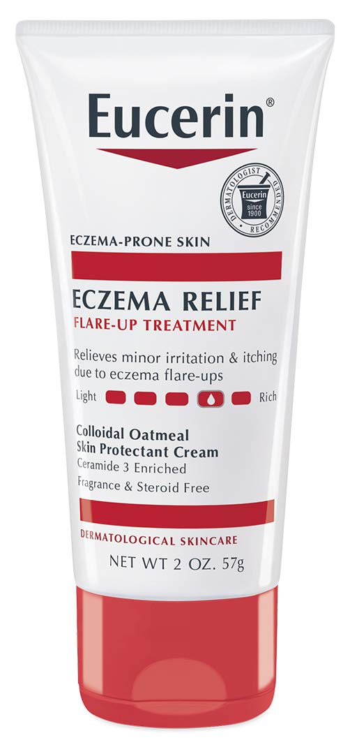 Eucerin Eczema Relief Flare-up Treatment Provides Immediate Relief for Eczema-Prone Skin 2 oz. Tube