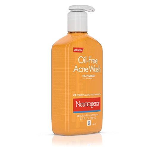 EXPIRY 09/2023 Neutrogena Oil-Free Acne Face Wash With Salicylic Acid, 9.1 Oz.