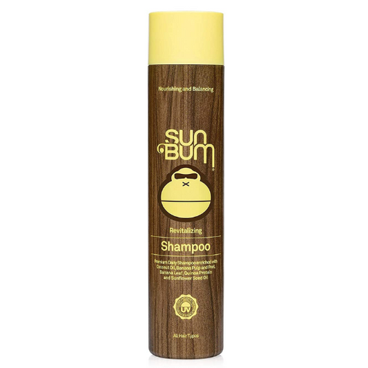 Sun Bum Revitalizing Shampoo for All Hair Types Nourishing & Balancing, 10 oz / 295 ml