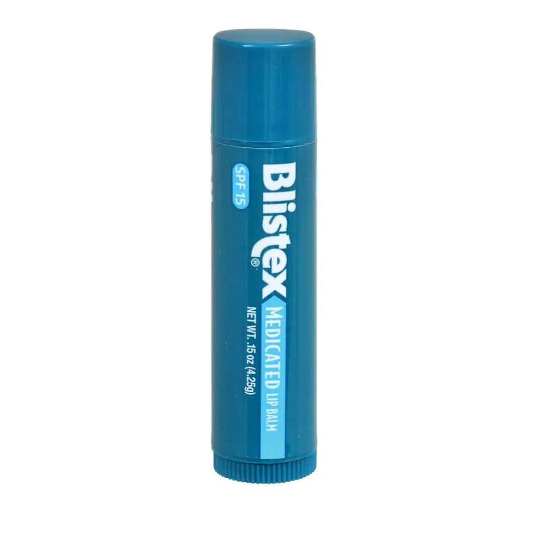 Blistex Medicated Lip Balm SPF 15, 0.15 Ounce (Pack of 3)