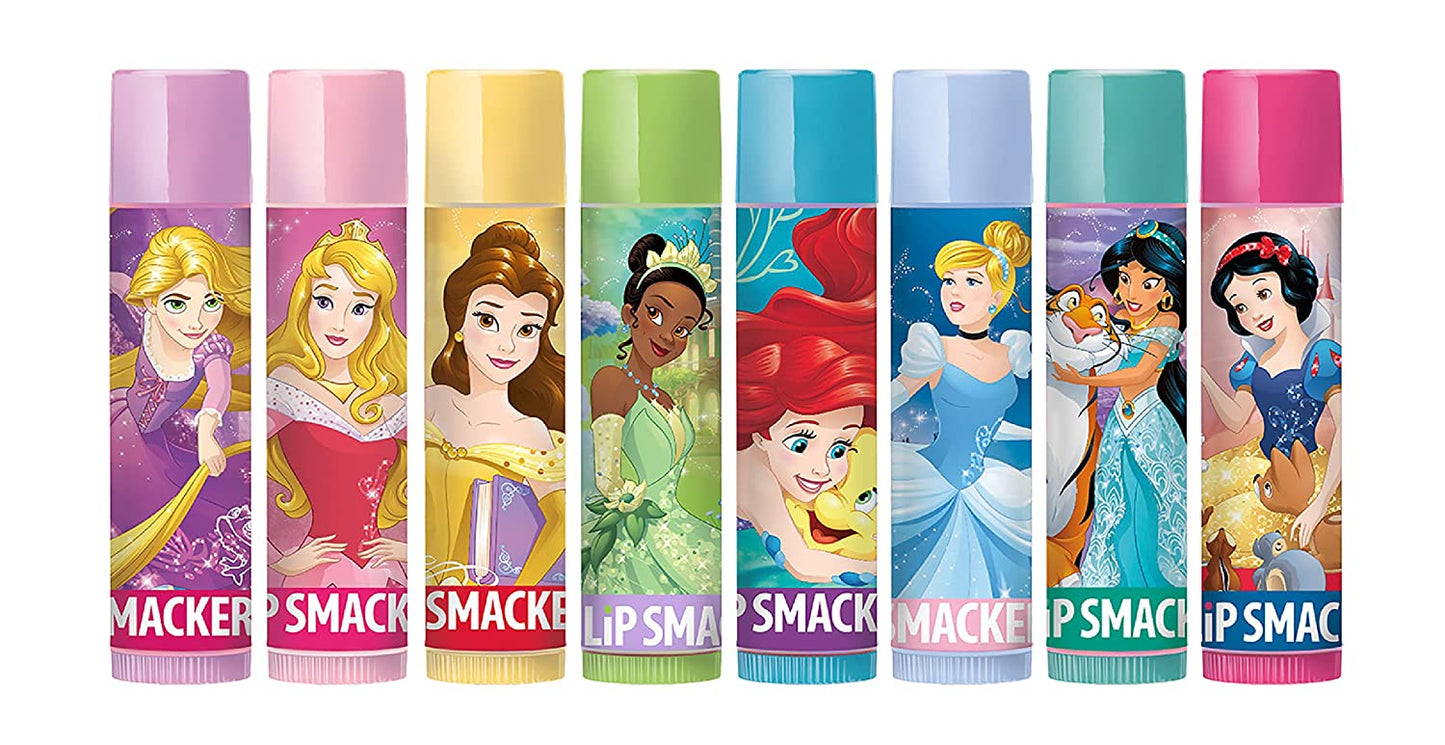 Lip Smacker DisneyPrincess Lip Balm Party Pack 8 Lip Balms PACKAGING MAY VARY