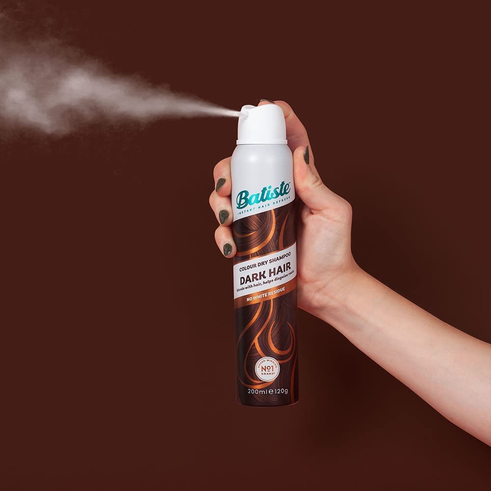 Batiste Dry Shampoo, Dark and Deep Brown, 6.73 Ounce