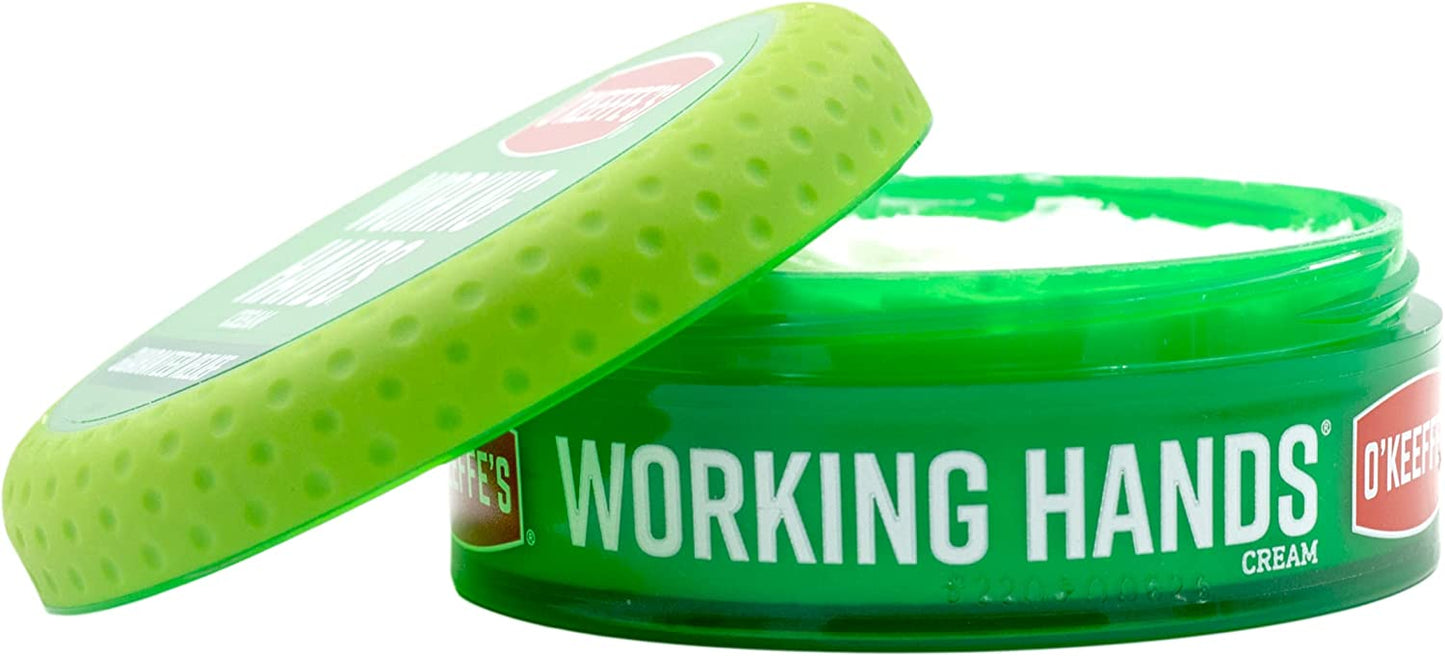 O'Keeffe's Working Hands Hand Cream for Extremely Dry Cracked Hands, 3.4 oz / 96 g