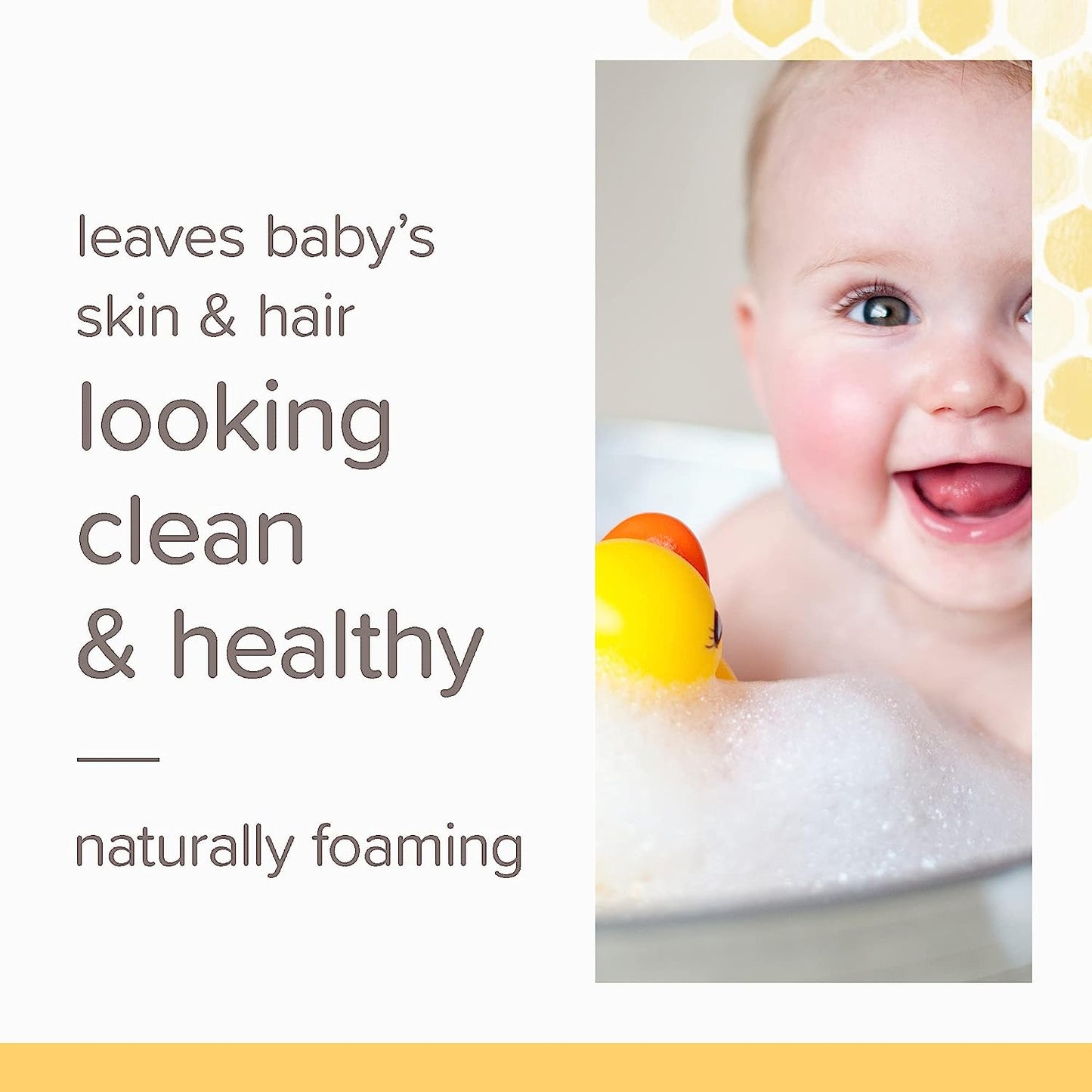 Burt's Bees Baby Shampoo & Wash Formulated For Baby's Delicate Skin 21 Fl Oz / 621ml