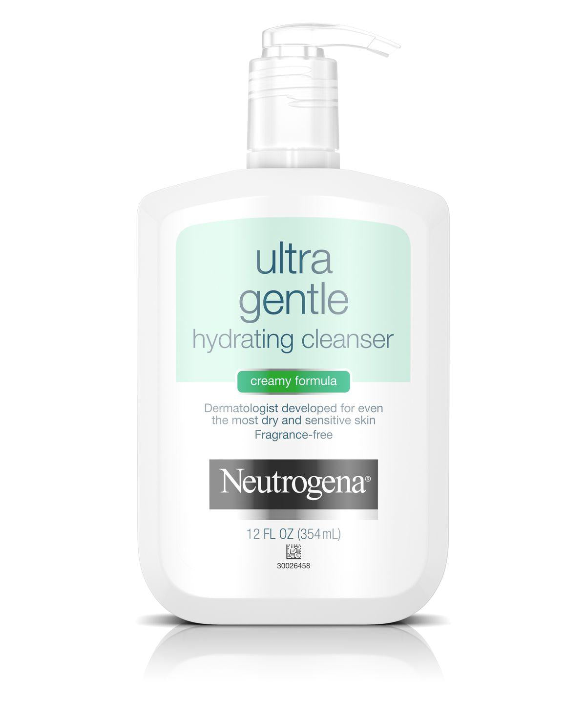 Neutrogena Ultra Gentle Hydrating Cleanser, Creamy Formula 354ml