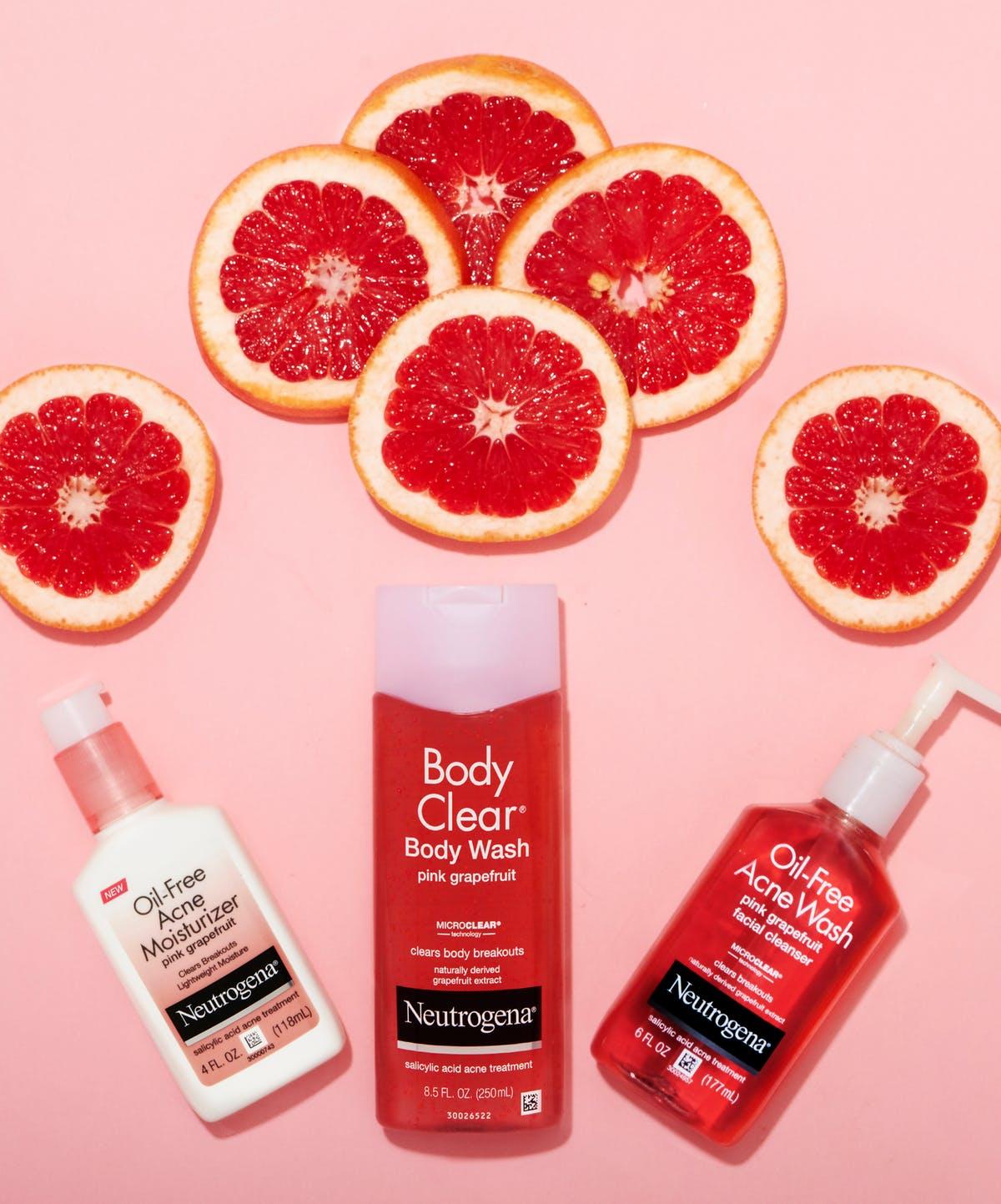 Neutrogena Oil-Free Acne Moisturizer Pink Grapefruit 4 fl.oz
