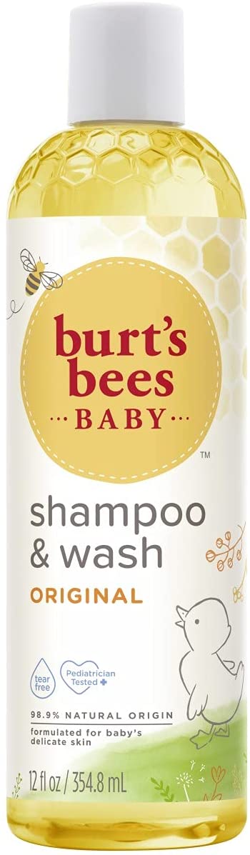 Burt's Bees Baby Shampoo & Wash Formulated For Baby's Delicate Skin (Original) 12 oz / 350 ml