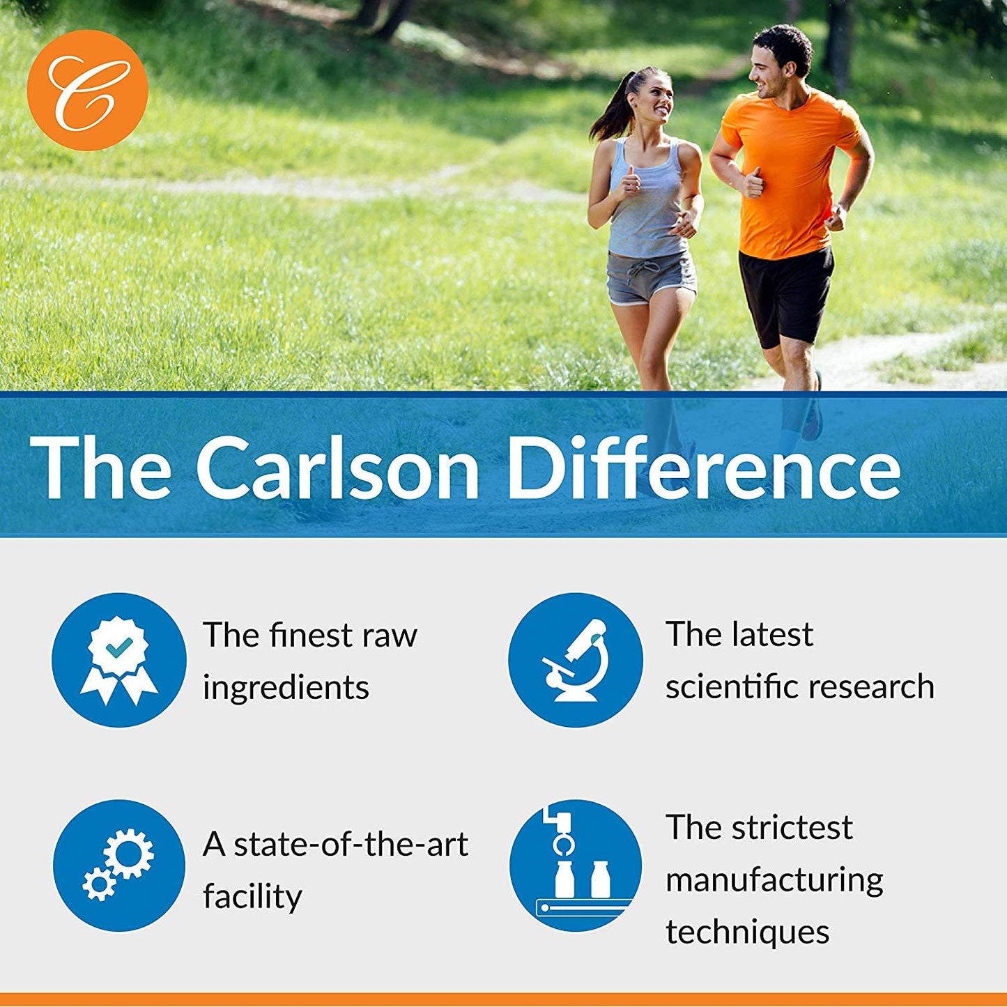 Carlson The Very Finest Fish Oil 1600 mg Omega 3 Orange Flavor 6.7 fl. oz / 200 mL