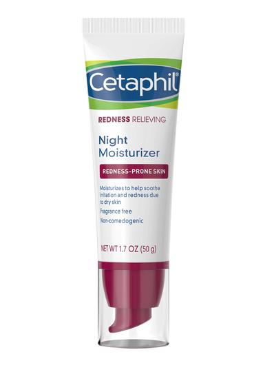 Cetaphil Redness Relieving Night Moisturizer, 1.7 oz / 50 g