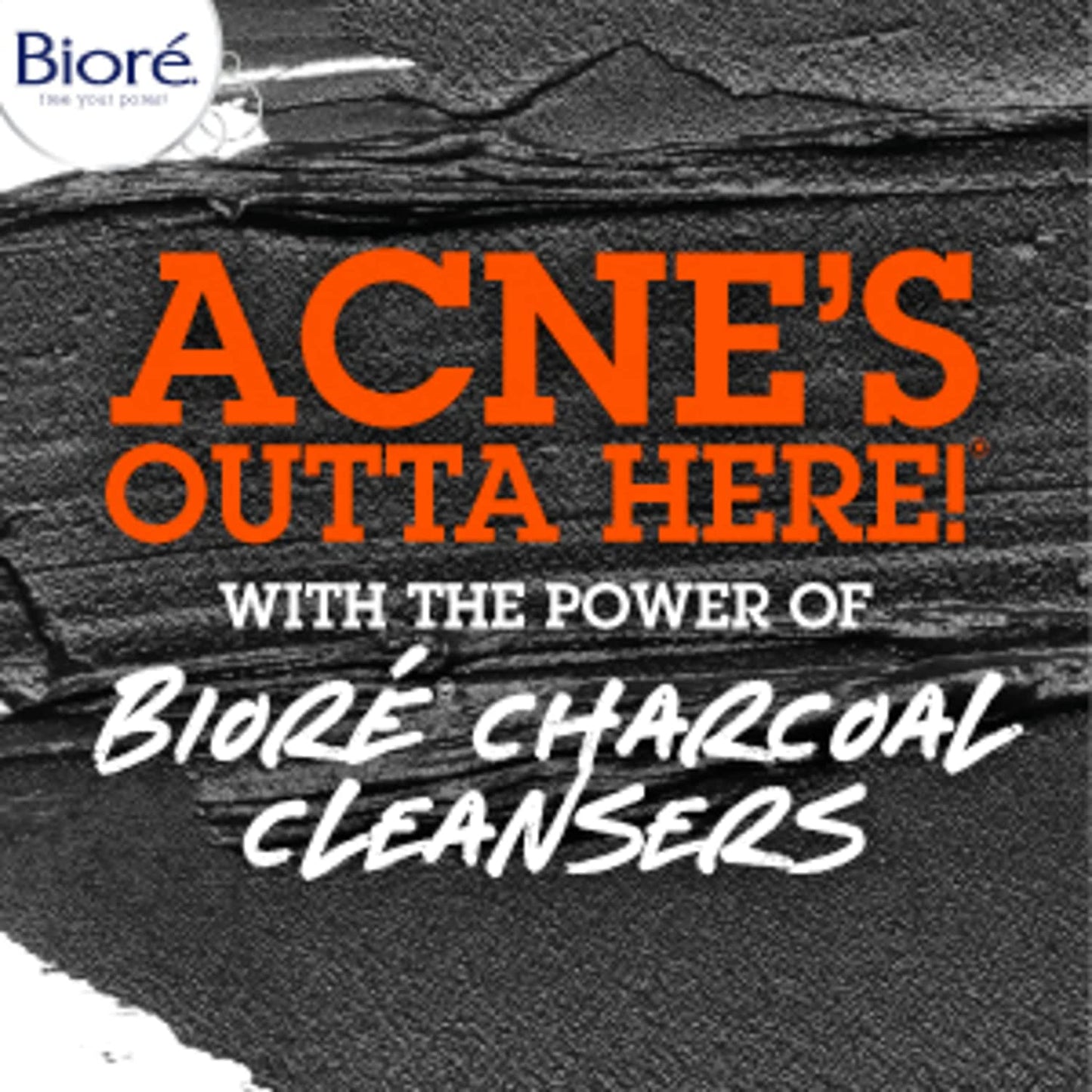 BIORE Charcoal Acne Scrub (4.5 oz / 127 g)