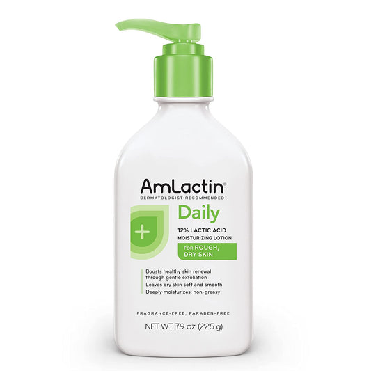 AmLactin Daily Moisturizing Body Lotion, Alpha-Hydroxy Therapy, 7.9 oz. / 225 g (PACKAGING MAY VARY)