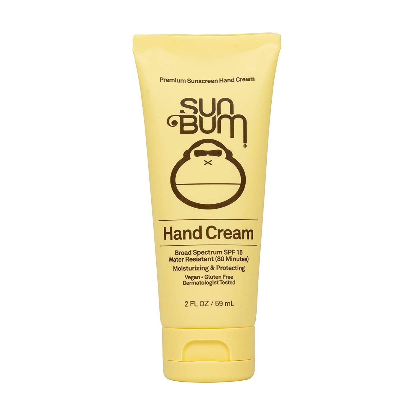 Sun Bum Hand Cream SPF 15 Broad Spectrum Water Resistant Moisturizing and Protecting 59 mL