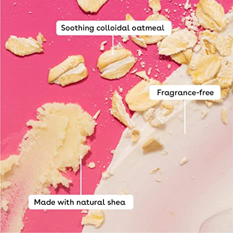 Eos Shea Better Sensitive Shave Cream Women's Shave Cream Non-Foaming With Colloidal Oatmeal 7 Fl Oz