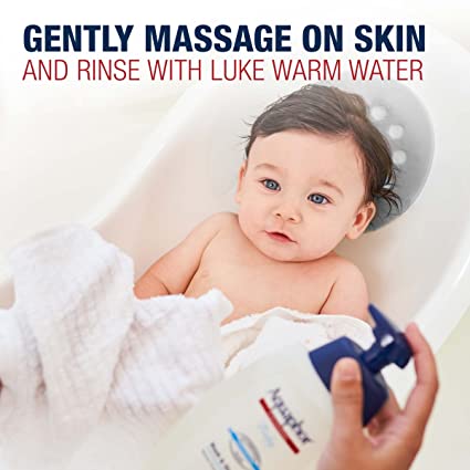 Aquaphor Cleaning Body Wash & Shampoo For Baby Natural Chamomile Essence 25.4 Fl Oz (750ml)