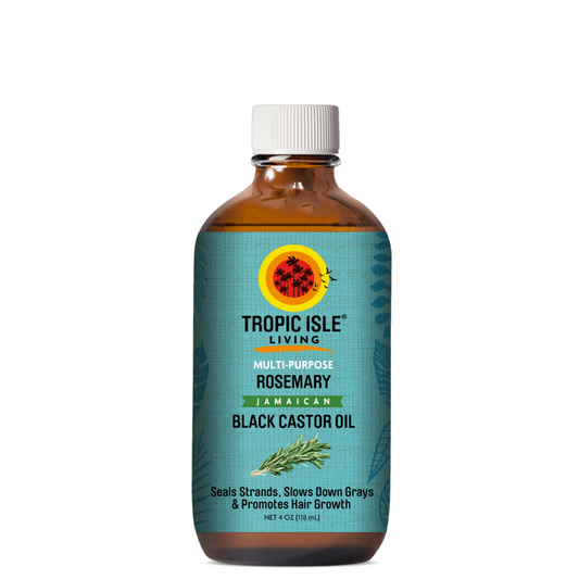 Tropic Isle Living Rosemary Jamaican Black Castor Oil, 4 oz / 118 ml