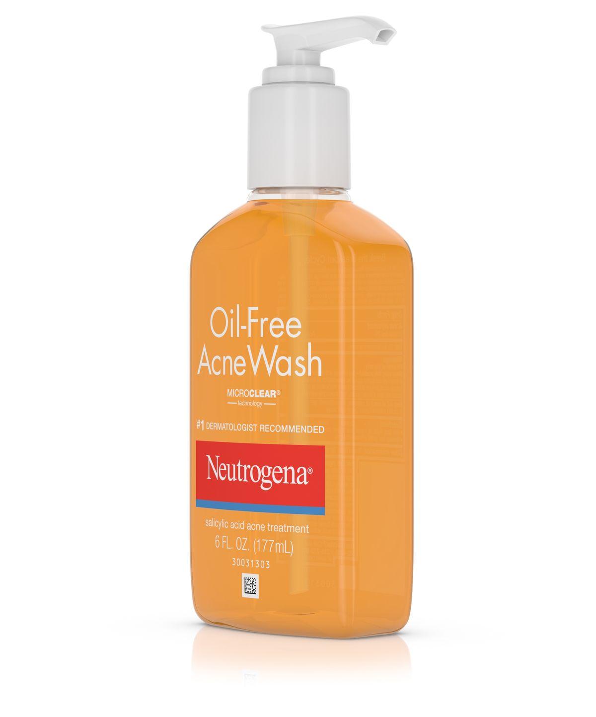 Neutrogena Oil-Free Acne Wash, Salicylic Acid Acne Treatment 6oz