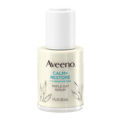 Aveeno Calm Restore for Sensitive Skin Triple Oat Serum  Fragrance Free 30 ml