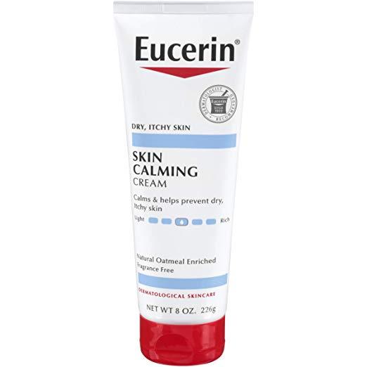 Eucerin Skin Calming Cream for Dry Skin, 8 oz / 226 g