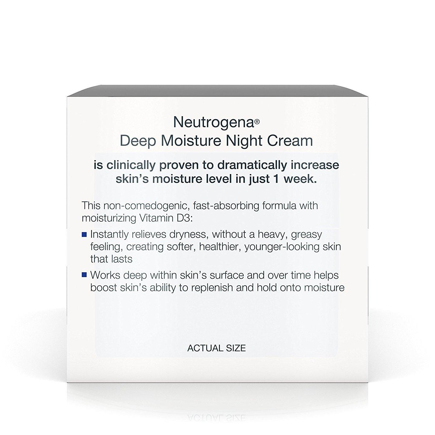 Neutrogena Deep Moisture Night Cream 2.25 oz