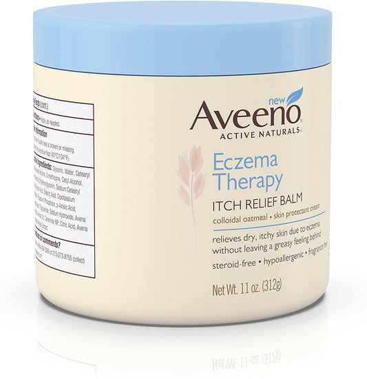 Aveeno Eczema Therapy Itch Relief Balm, 11 oz. / 312g