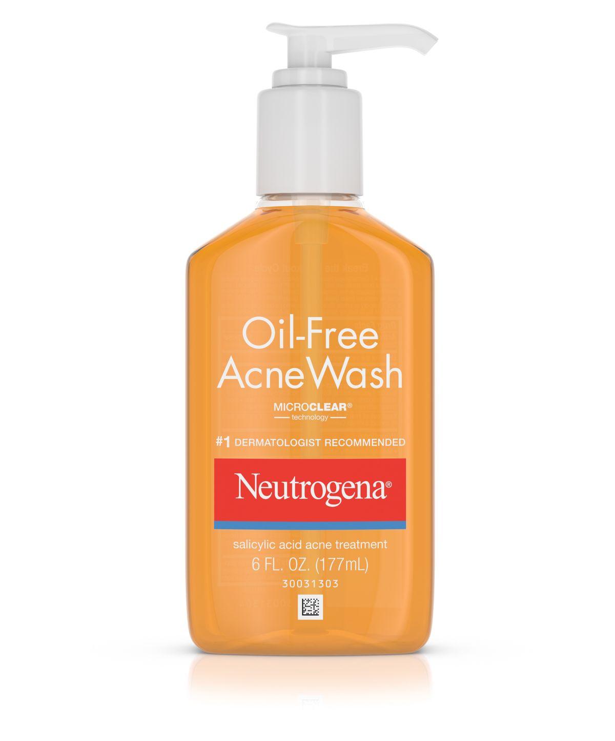 Neutrogena Oil-Free Acne Wash, Salicylic Acid Acne Treatment 6oz