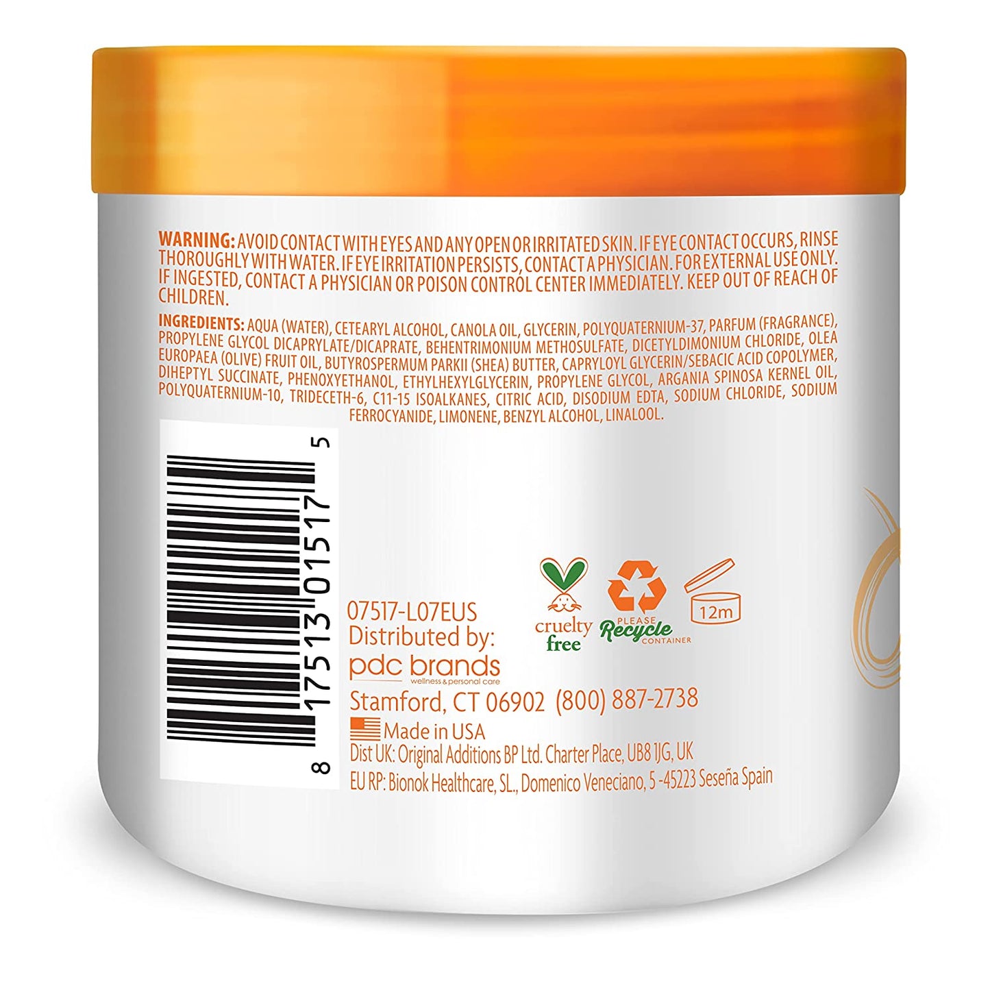 Cantu Argan Oil Leave-In Conditioning Repair Cream, 16 oz / 453 g (PACKAGING MAY VARY)