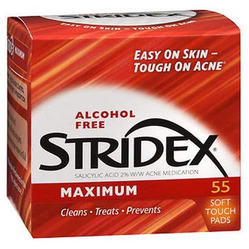 Stridex Max St Size 55s Stridex Maximum Strength 55ct