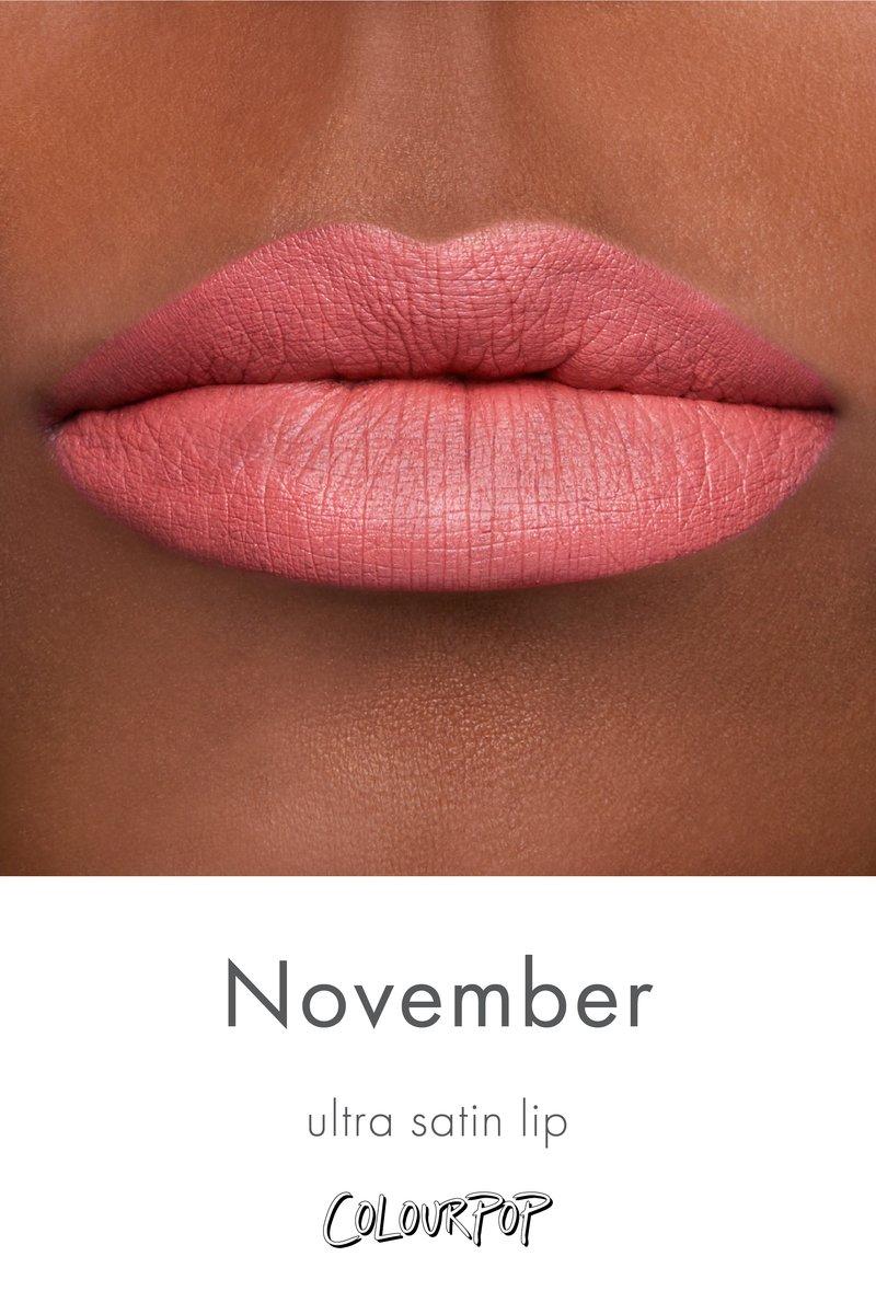Colourpop Ultra Satin Liquid Lipstick - November