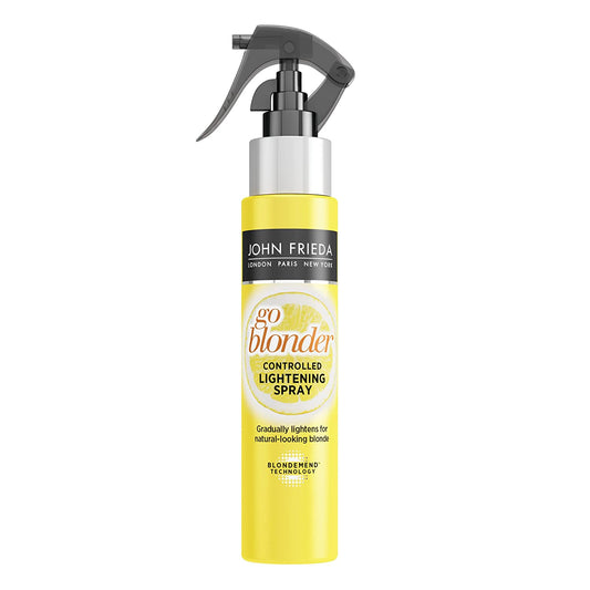 John Frieda Go Blonder Controlled Hair Lightening Spray with Citrus and Chamomile BlondMend Technology, 3.5 fl.oz / 103ml