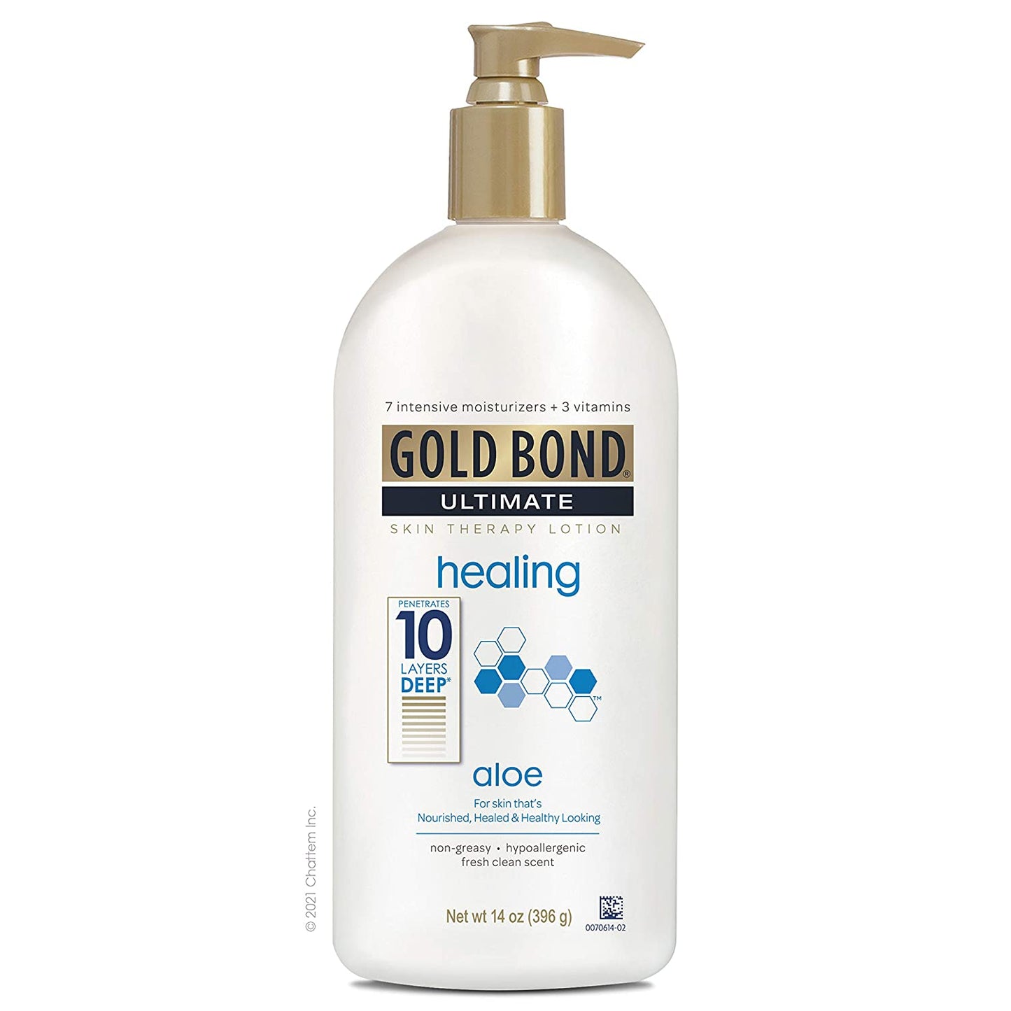 Gold Bond Ultimate Healing Skin Therapy Lotion, Aloe, 14 oz. / 396g