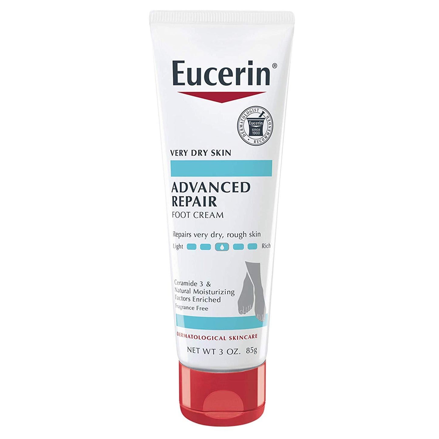 Eucerin Advanced Repair Foot Creme 3 Ounce
