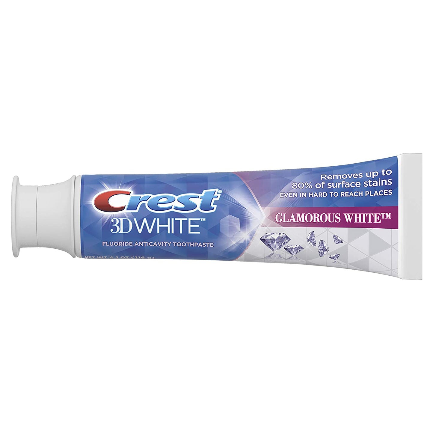 Crest Toothpaste 3D White Glamorous White, 4.1 oz
