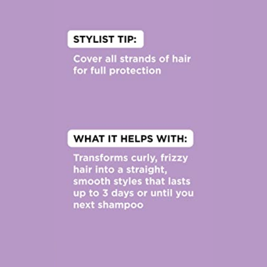 John Frieda Frizz Ease 3 Day Straight Heat Protection Spray with Keratin Drops, 3.5 fl.oz / 103ml (PACKAGING MAY VARY)