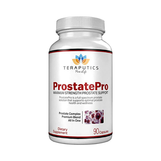 Teraputics Pure Life ProstatePro Maximum Strength Prostate Support Premium Supplement 90 Capsules