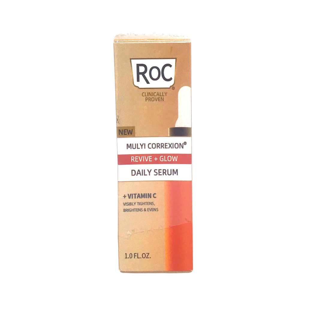 RoC Multi Correxion Revive + Glow Daily Serum with Vitamin C, 1.0 fl.oz / 30ml