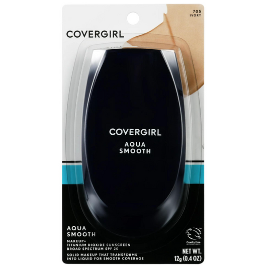 Covergirl Aqua Smooth Makeup + Titanium Dioxide Sunscreen SPF 20 12g/ 0.4 oz
