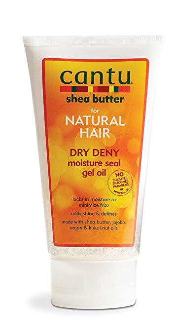 Cantu Shea Butter for Natural Hair Dry Deny Moisture Seal Gel Oil (5 oz / 142 g)