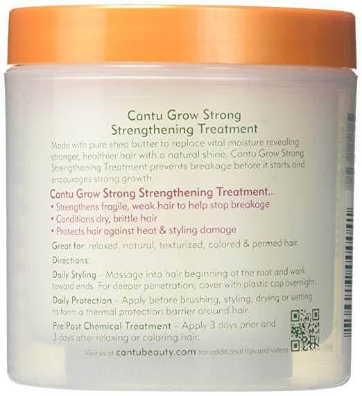 Cantu Shea Butter Grow Strong Strengthening Treatment 6 oz PACKAGING MAY VARY