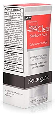 Neutrogena Rapid Clear Stubborn Acne Daily Leave-On Mask 56g