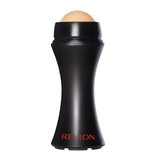 REVLON Oil-Absorbing Volcanic Face Roller, Reusable Facial Skincare Tool & On-the-Go Mini Massage